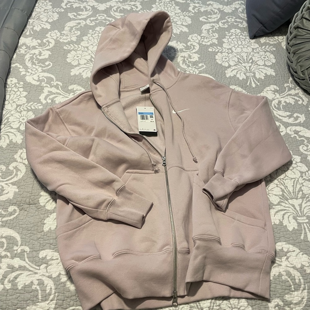 Nike Lavender Zip-Up Hoodie